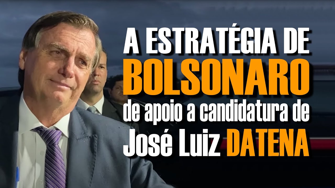 Por Que BOLSONARO Pode Apoiar DATENA Para O Senado Em SP | Notícias IGNEWS